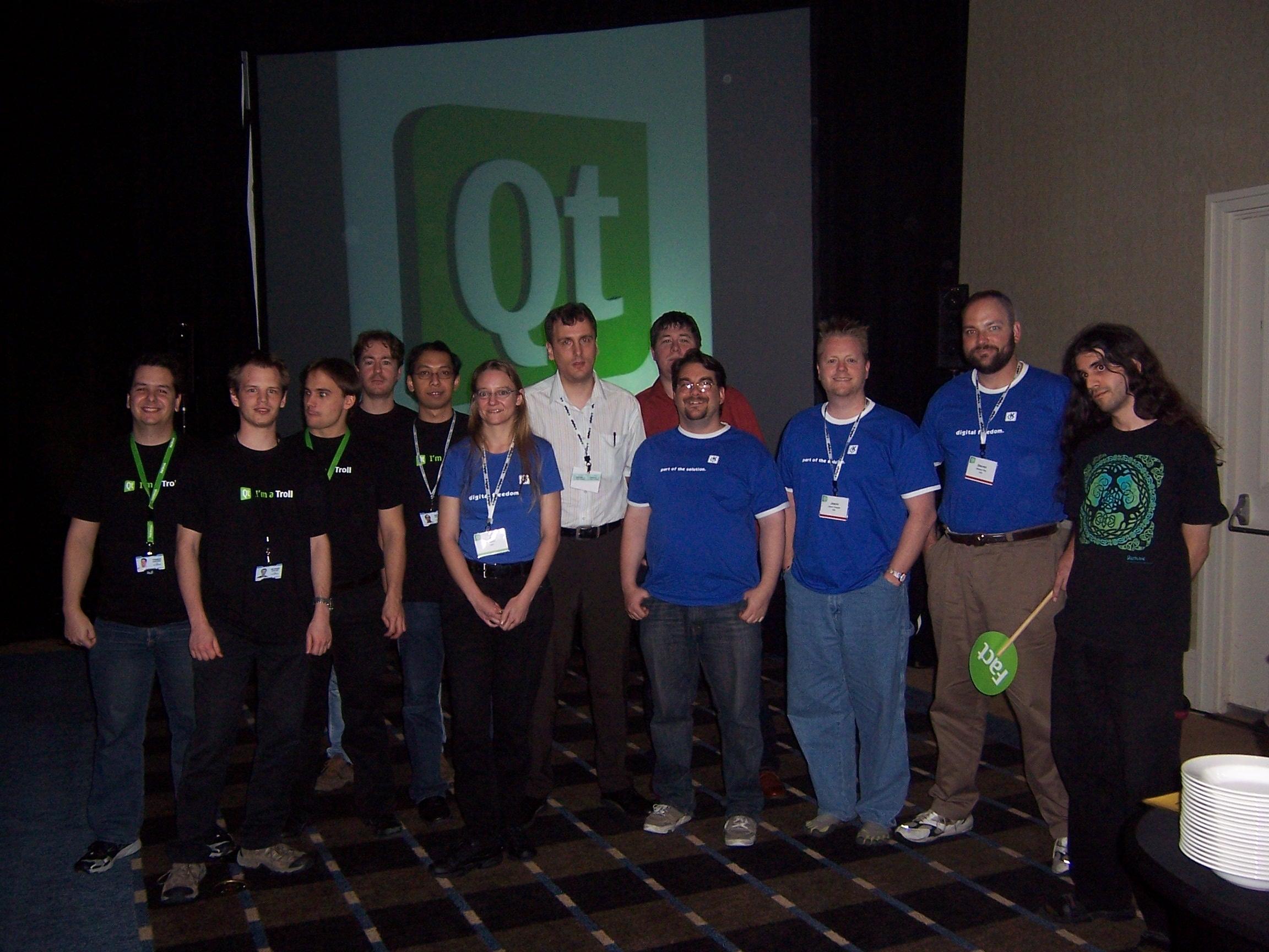 KDE and Qt Gang at DevDays